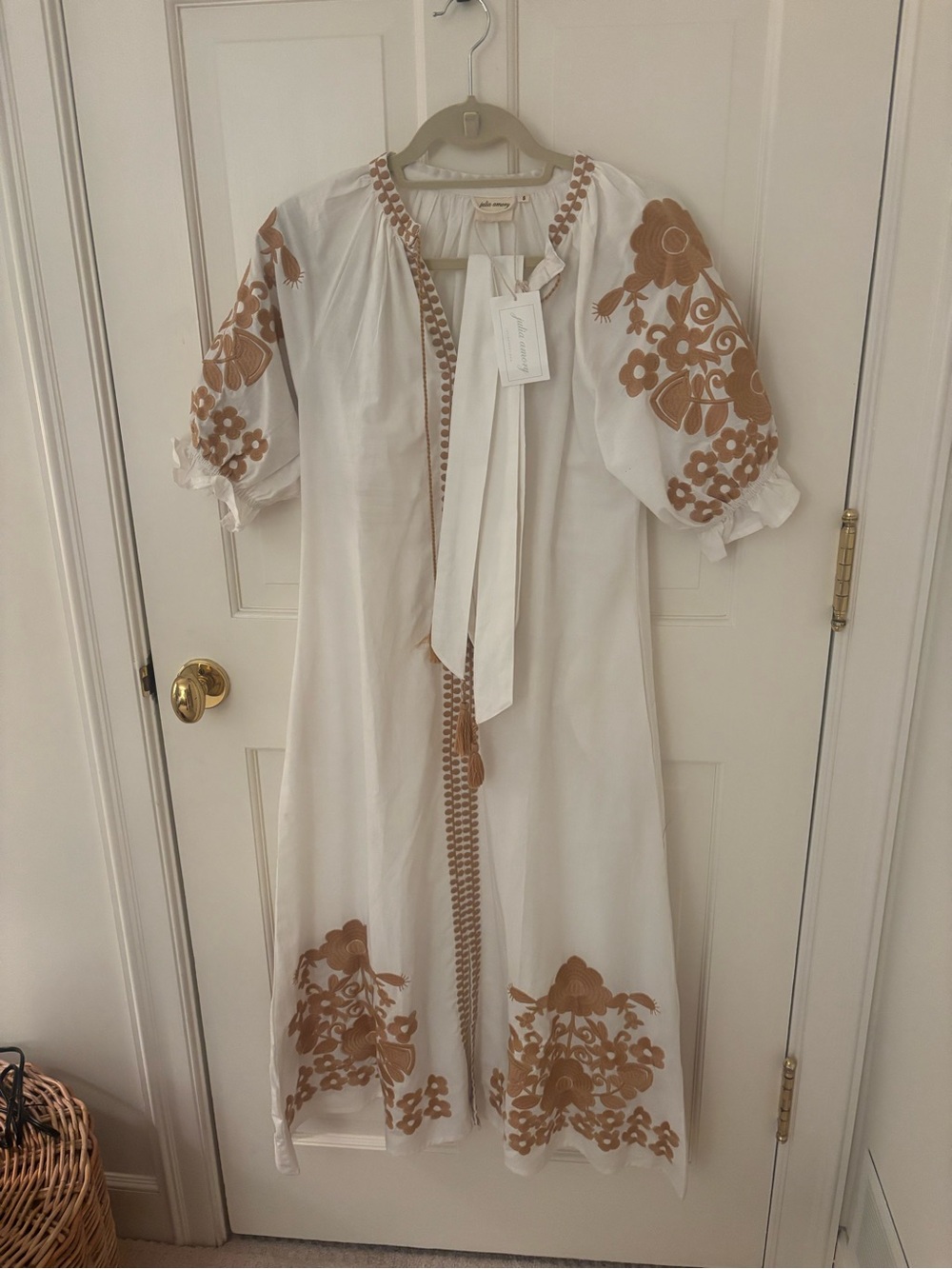 Julia Amory Embroidered Dress
